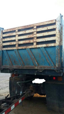 ขายรถบรรทุก 22 ล้อพ่วงแม่ลูกดัมพ์ ISUZU DECA 320 แรงม้าปี 2550 ลูกพ่วงสามมิตร 3 เพลา ราคา 2000000