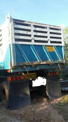 ขายรถบรรทุก 22 ล้อพ่วงแม่ลูกดัมพ์ ISUZU DECA 320 แรงม้าปี 2550 ลูกพ่วงสามมิตร 3 เพลา ราคา 2000000