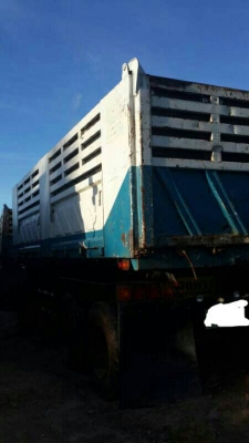 ขายรถบรรทุก 22 ล้อพ่วงแม่ลูกดัมพ์ ISUZU DECA 320 แรงม้าปี 2550 ลูกพ่วงสามมิตร 3 เพลา ราคา 2000000