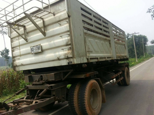 ขายดาวน์รถบรรทุก 22 ล้อพ่วงแม่ลูกดัมพ์ HINO MEGA 260 แรงม้าปี 2556 ลูกพ่วงสามมิตร 3 เพลา ขายดาวน์ 930000