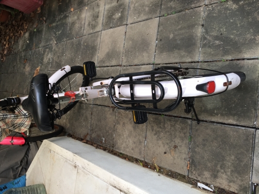 จักรยานพับได้ ล้อ 19 นิ้ว มีโช๊คหลัง จักรยานพับได้ ล้อ 19 นิ้ว มีโช๊คหลัง