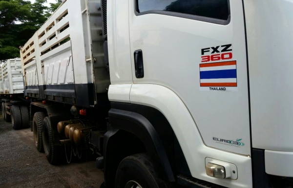 สิบล้อ อีซูซุ 360ปี53 แม่ลูกดั้ม ปายเดือน ธค.ปี53ดั้มสามมิตรแท้ สภาพนางฟ้าสวยจัดบางเดิมทั้งคัน พร้อมใช้งาน เล่มทะเบียนพร้อมโอน