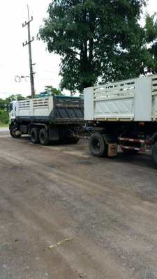 สิบล้อ อีซูซุ 360ปี53 แม่ลูกดั้ม ปายเดือน ธค.ปี53ดั้มสามมิตรแท้ สภาพนางฟ้าสวยจัดบางเดิมทั้งคัน พร้อมใช้งาน เล่มทะเบียนพร้อมโอน