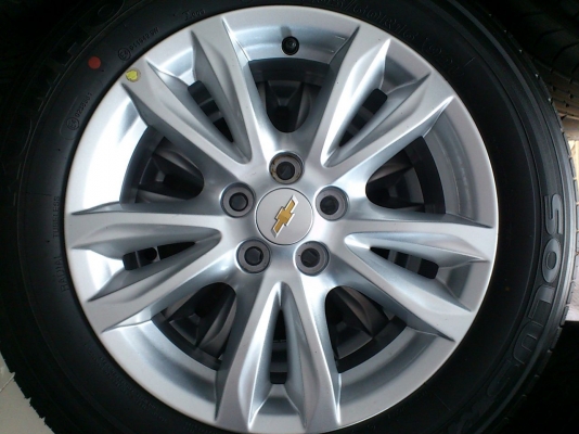 ขายล้อแม็ก New Cruze พร้อมยาง 205 60 16 ปี 13