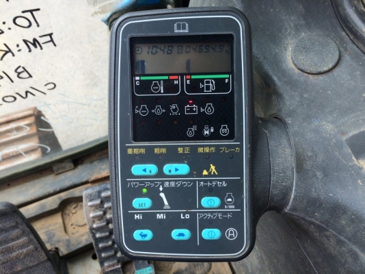 ถึงไทยแล้วครับ Komatsu PC120-6E SN: 58829 ปี 1997 ใช้งานแค่ 4 พันกว่าชม. ครับ ไม่แพง