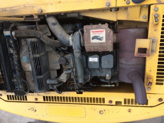 ถึงไทยแล้วครับ Komatsu PC120-6E SN: 58829 ปี 1997 ใช้งานแค่ 4 พันกว่าชม. ครับ ไม่แพง