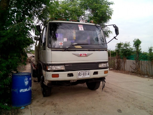 ขายรถเทนเลอร์สิบล้อ HINO  3 H  2เพลา 195 แรงรถสวยพร้อมใช้เอกสารพร้อมโอนราคา750,000 090-772-3710 090-772-3708