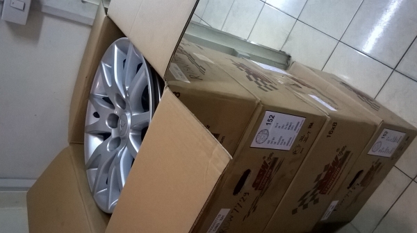 แม็กเดิมปาเจโร่ 17 6รู ตามสภาพ 6500บาท