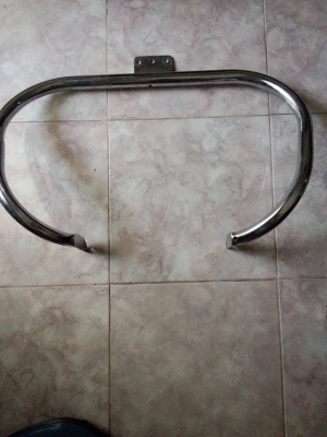 ขายอะไหล่ช๊อปเปอร์  เหล็กท้ายพร้อมไฟส่องป้าย+กันล้มแดรก