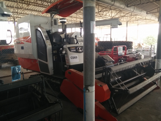 รถเกี่ยวข้าว คูโบต้า DC-95 GM เปลี่ยนช่วงล่างให้ใหม่หมด สภาพพร้อมใช้งานแล้ว ได้คันนี้ไปคุ้มสุดๆ