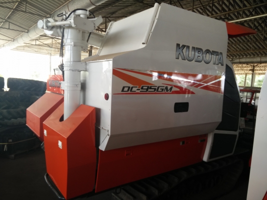 รถเกี่ยวข้าว คูโบต้า DC-95 GM เปลี่ยนช่วงล่างให้ใหม่หมด สภาพพร้อมใช้งานแล้ว ได้คันนี้ไปคุ้มสุดๆ