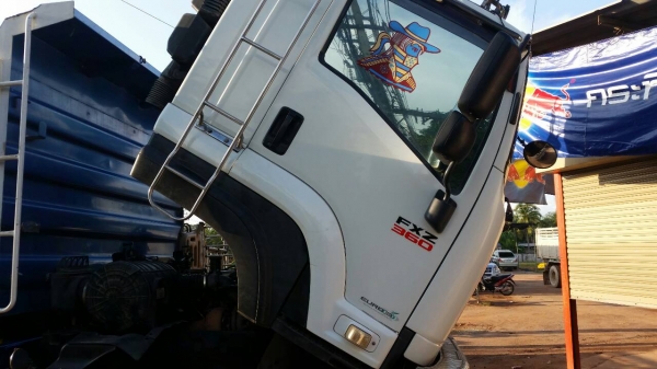 สิบล้อ อีซูซุ 360ปี54 แม่ลูก3คานดั้มสามมิตร สภาพนางฟ้าสวยบางเดิมทั้งคัน พร้อมใช้งาน เล่มทะเบียนพร้อมโอน