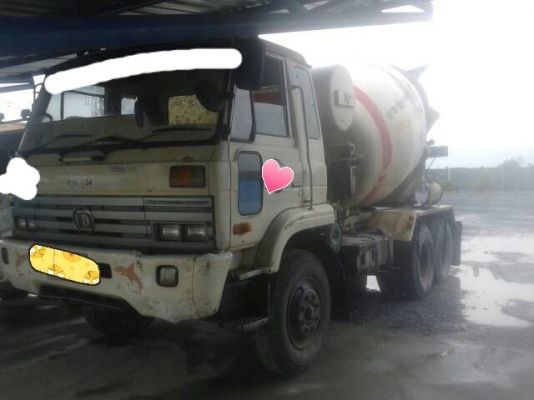ขายรถบรรทุก 10 ล้อโม่ปูน NISSAN UD CWM430 230 แรงม้า โม่ 6 คิว ราคา 700000