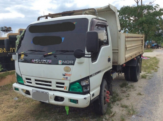 ขายรถบรรทุก 6 ล้อดัมพ์ ISUZU NQR 150 แรงม้าปี 2550 ราคา 600000