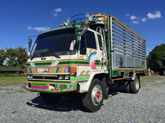 ขาย 6 ล้อดั้มร็อกกี้"รถห้าง" 165 แรงม้า ปี 1995 กระบะอลูมิเนียม ยาว 5.50 เมตร