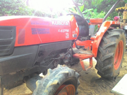 ขายรถไถ KUBOTA L4508  ราคา 190,000 รถอยู่ อ.แกลง จ.ระยอง สนใจสอบถาม 0818618678  id line=0818618678 id line=carbonthai  มีรถขนส่งได้ทั่วประเทศไทย  https://www.facebook.com/Tractors-Rayong-307154532717928/timeline/