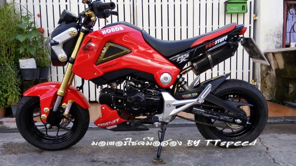 ขาย MSX 125 รถบ้านจด 56 ไมล์ 4000 โลเล่มพร้อมโอน