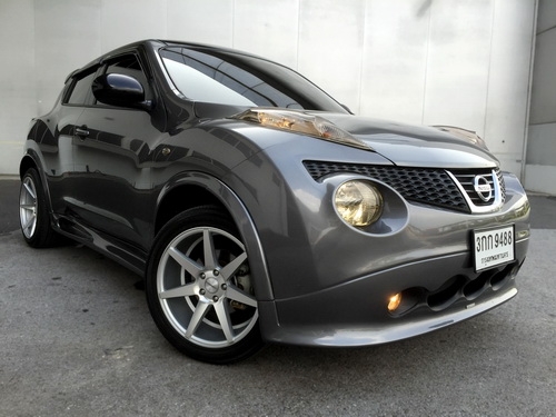 **Nissan Juke ปี14 ท็อปสุด สีเทาดำ แต่งJukeRเต็มลำ เลขไมล์หลักพัน หล่อสุดในตลาด ราคาคุ้มๆ**
