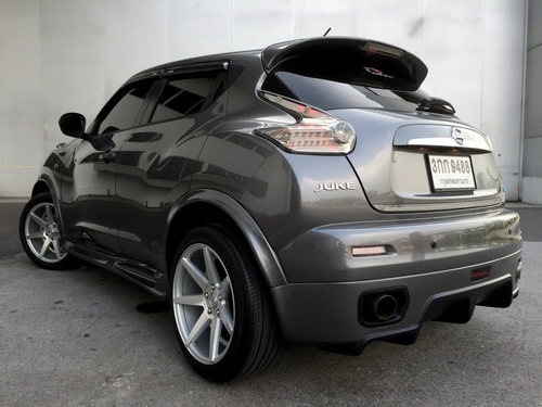 **Nissan Juke ปี14 ท็อปสุด สีเทาดำ แต่งJukeRเต็มลำ เลขไมล์หลักพัน หล่อสุดในตลาด ราคาคุ้มๆ**