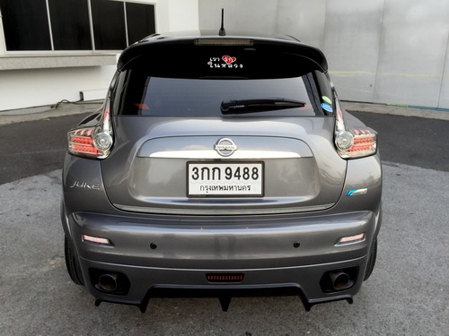 **Nissan Juke ปี14 ท็อปสุด สีเทาดำ แต่งJukeRเต็มลำ เลขไมล์หลักพัน หล่อสุดในตลาด ราคาคุ้มๆ**