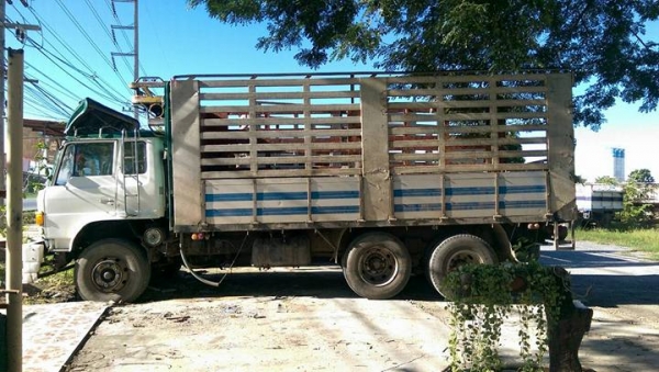 10ล้อ F17 ห้างแท้ เพลาเดียว 185 แรง ยาว 6 เมตร เบรคจิฟฟี่ คัสซีสวย คอกมิเนียมสามมิตรคับผม