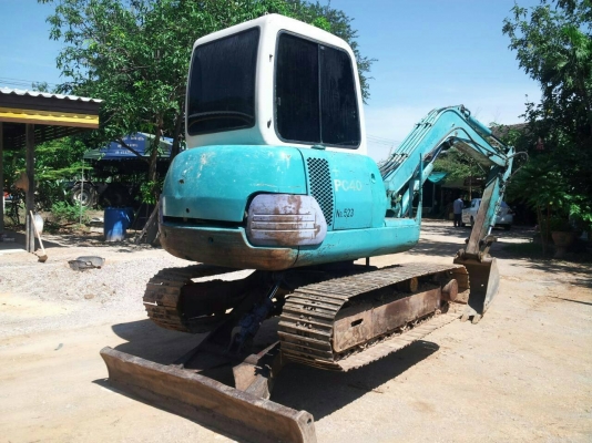 ขายรถแบคโฮ KOMATSU  pc47-7Eมีไลหัวเจาะ พร้อมเก๋งแอร์เย็นรถสวยพร้มใช้ราคา 375,000 090-772-3710 090-772-3708