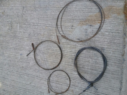 ขายสายเบรค ครัช คันเร่ง ไมล์ 4 เส้น ตู้แตงโม