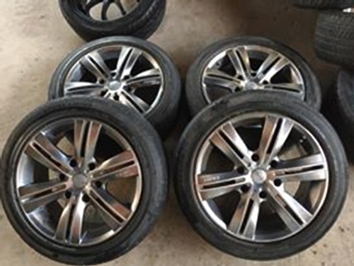 ล้อมือสอง Katana ขอบ17x7.5 6รู139 ET20 พร้อมยาง Dunlop 215-50R17