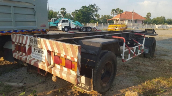 ขาย ลูกพ่วงแคชชี รุ่งเจริญพร้อมเล่มทะเบียน