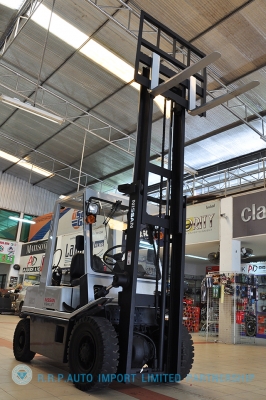 ขายรถโฟล์คลิฟท์มือสอง NISSAN  รุ่น PH02 ราคา 175,000 บาท นำเข้าจากประเทศญี่ปุ่น 100\% ไม่เคยใช้งานในไทย