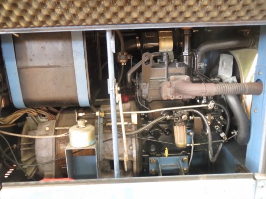 เครื่องปั่นไฟ และ เชื่อมสนาม  Meiho 7.5KVA