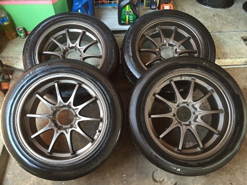 ล้อมือสอง JRD Coupe ขอบ20x8.5 6รู139 ET20 พร้อมยาง  265-50R20