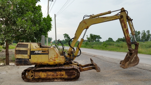 ขายด่วนรถเเม็คโครK0MATSU-PC40-2แทคเหล็กใหญ่เคื่องโครถเก่าญี่ปุ่นแท้ไม่เคยใช้งานเมืองไทยเลยรถดีพร้อมใช้ส่งให้ฟรีๆ