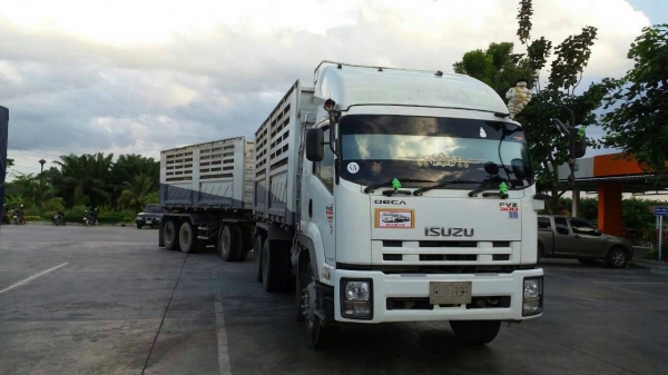 ISUZU  DECA   300 แรง ปี 54  ดั้มพ์แม่ /ลูก รถสวยๆ ราคา  2,170,000 บาท