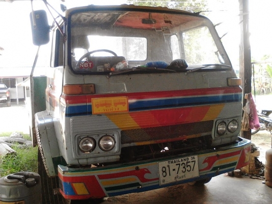 ขายเทรลเลอร์ 10 ล้อ สองเพลา Fuso มีโสลว์กลาง  เครื่อง Isuzu 6BD 160 แรงม้า  (Nobook)