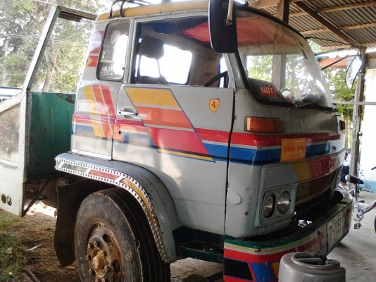 ขายเทรลเลอร์ 10 ล้อ สองเพลา Fuso มีโสลว์กลาง  เครื่อง Isuzu 6BD 160 แรงม้า  (Nobook)