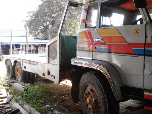 ขายเทรลเลอร์ 10 ล้อ สองเพลา Fuso มีโสลว์กลาง  เครื่อง Isuzu 6BD 160 แรงม้า  (Nobook)