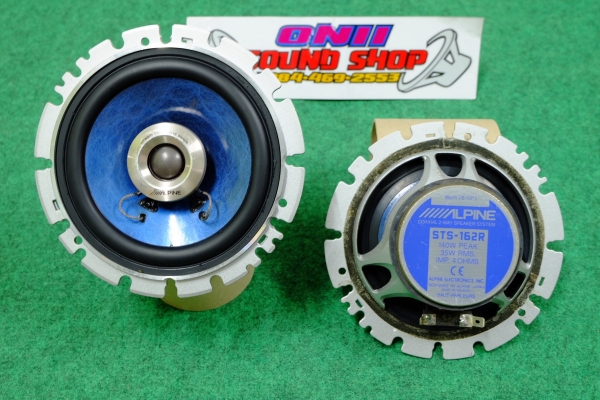 ลำโพง Alpine รุ่น STS-162R ลำโพงแกนร่วม 2 ทาง ขนาด 6" กรวย Hybrid Composite Resin