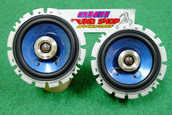 ลำโพง Alpine รุ่น STS-162R ลำโพงแกนร่วม 2 ทาง ขนาด 6" กรวย Hybrid Composite Resin