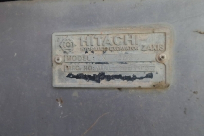 HITASHI ZX 200-1 JAPAN.ใช้งาน 10500ช.ม เอกสารเล่มทะเบียน