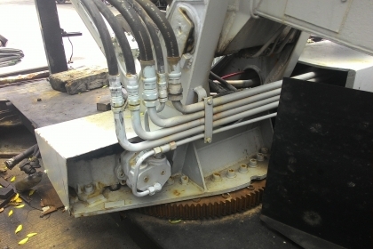 ขายแท่นเครนเจาะหลุมเสาไฟฟ้ายี่ห้อ AICHI sharyoรุ่น D-502ES  สภาพดี พร้อมติดตั้งใช้งานเลยราคา520000ครับ