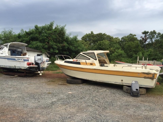 เรือตกปลา 22 ฟุตเครื่องยามาฮ่า 90 แรง