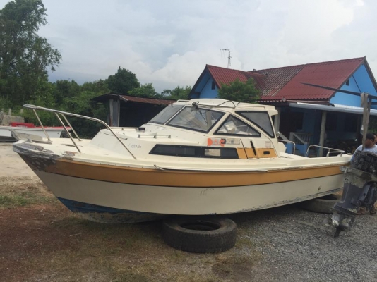 เรือตกปลา 22 ฟุตเครื่องยามาฮ่า 90 แรง