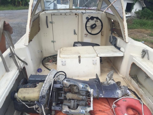 เรือตกปลา 22 ฟุตเครื่องยามาฮ่า 90 แรง