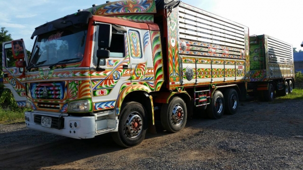 ขายสิบล้อแม่ลูก SINOTRUK แม่ลูกคอกเกษตร ติดก๊าซCNG เครื่อง345แรง สภาพสวยพร้อมใช้งาน แม่ลูกต่ออู่โชดชัย เอกสารเล่มทะเบียนพร้อมโอน