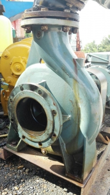 Sale>> ปั้มน้ำหอยโข่ง ALLWEILER AG Germany เข้า 8" ออก 6" ชนมอเตอร์ 60 HP. 380V. มีประตูน้ำให้ พร้อมใช้ 089-2499123 นครปฐม