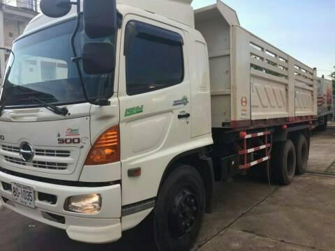 ขายรถบรรทุก 10 ล้อดัมพ์ HINO MEGA 260 แรงม้าปี 2554 ไมล์ 90000 กม.ราคา 1800000