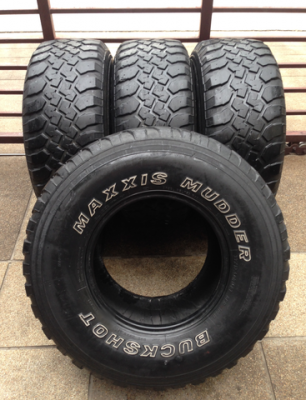ยาง Mud Maxxis 33 12.5 R15 พร้อมใช้งาน ราคาไม่แพง