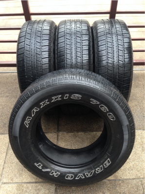 ยาง Maxxis 265 65 17 ปลายปี12 ดอกเต็มๆ ใช้กันยาว
