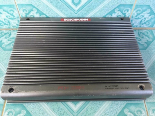 แอมป์2chเอบี BOSCHMAN ใช้งานปกติ ขาย 950 บาท ใช้งานปกติทุกชิ้นมีวีดีโอเทสหน้าเฟสผม  สนใจ0892425454 อยู่สระบุรีส่งได้